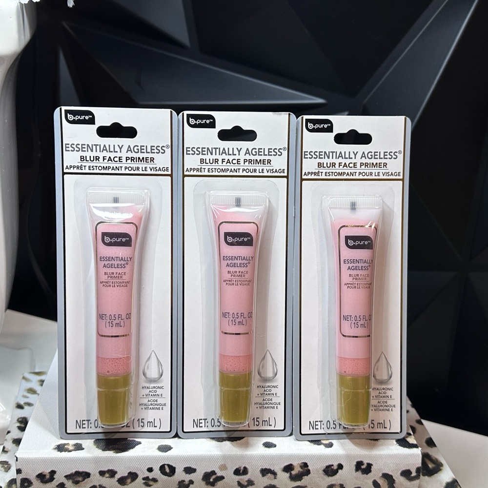 ✨ B•Pure Essentially Ageless Blur Face Primer – 0.5 fl oz (15mL)